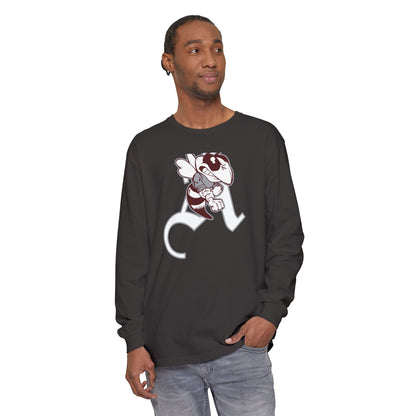 Garment-Dyed Long Sleeve Tee