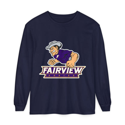 Garment-Dyed Long Sleeve Tee