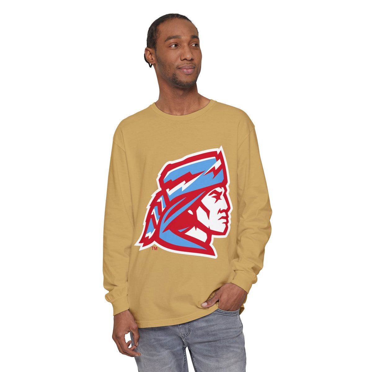 Garment-Dyed Long Sleeve Tee