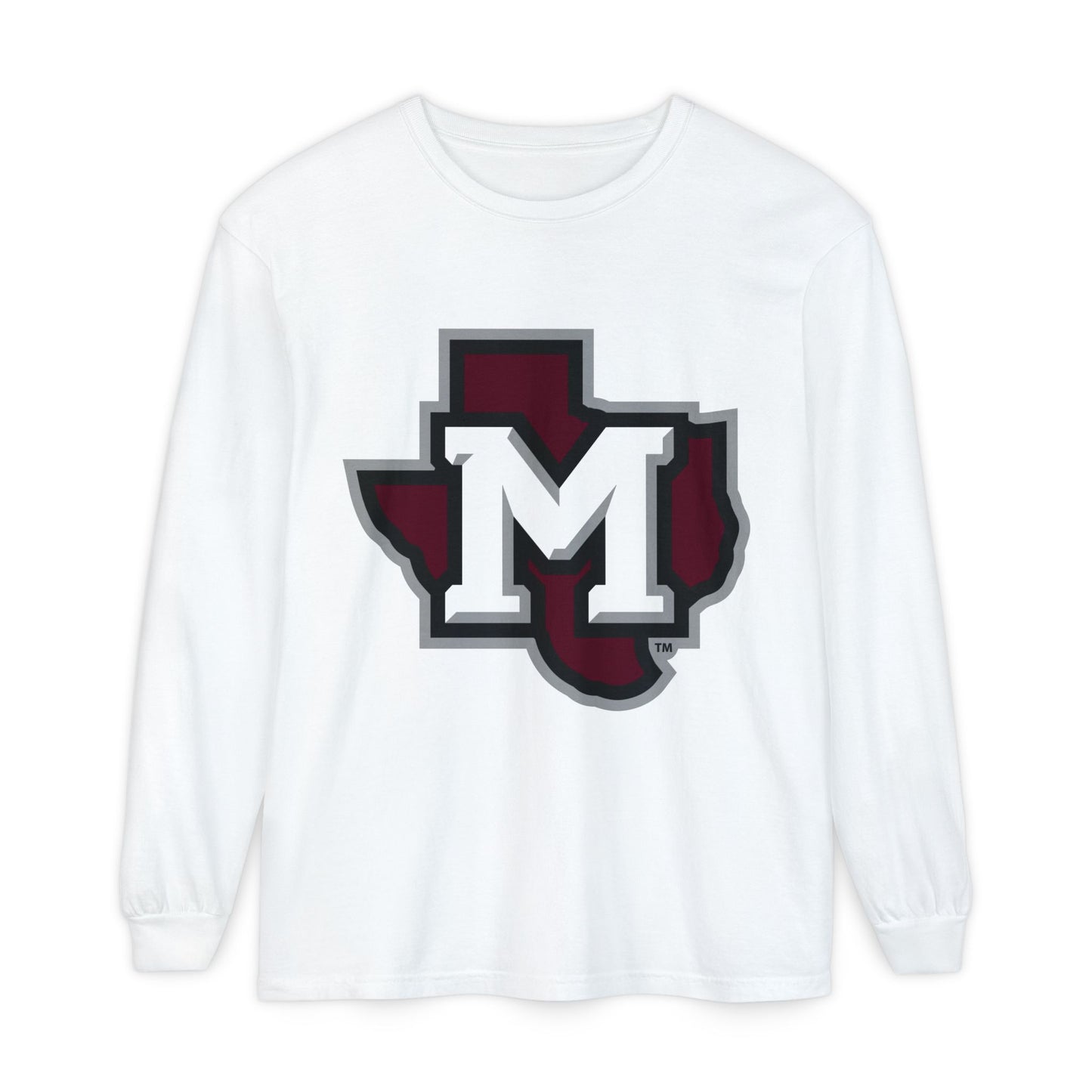 Garment-Dyed Long Sleeve Tee