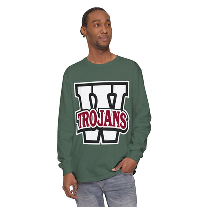 Garment-Dyed Long Sleeve Tee
