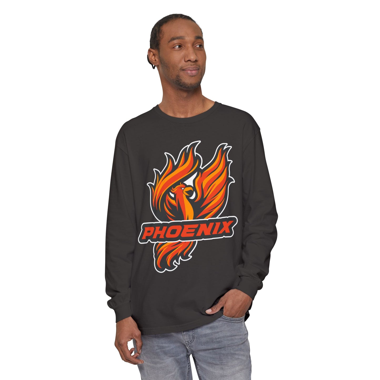 Garment-Dyed Long Sleeve Tee