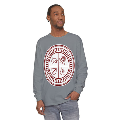 Garment-Dyed Long Sleeve Tee