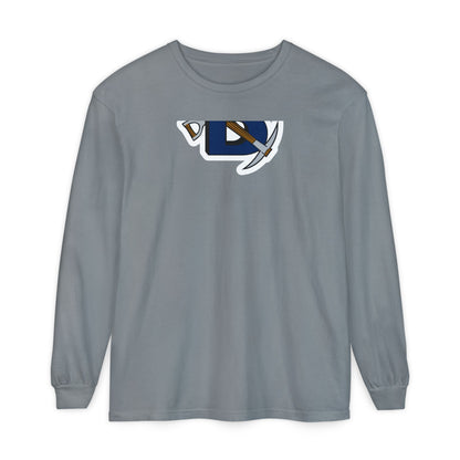 Garment-Dyed Long Sleeve Tee