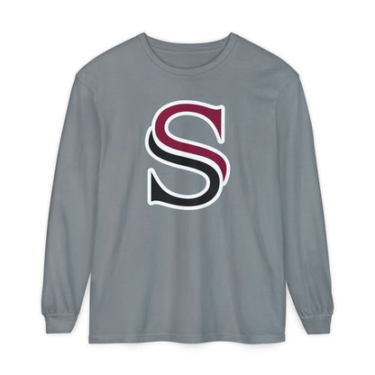 Garment-Dyed Long Sleeve Tee