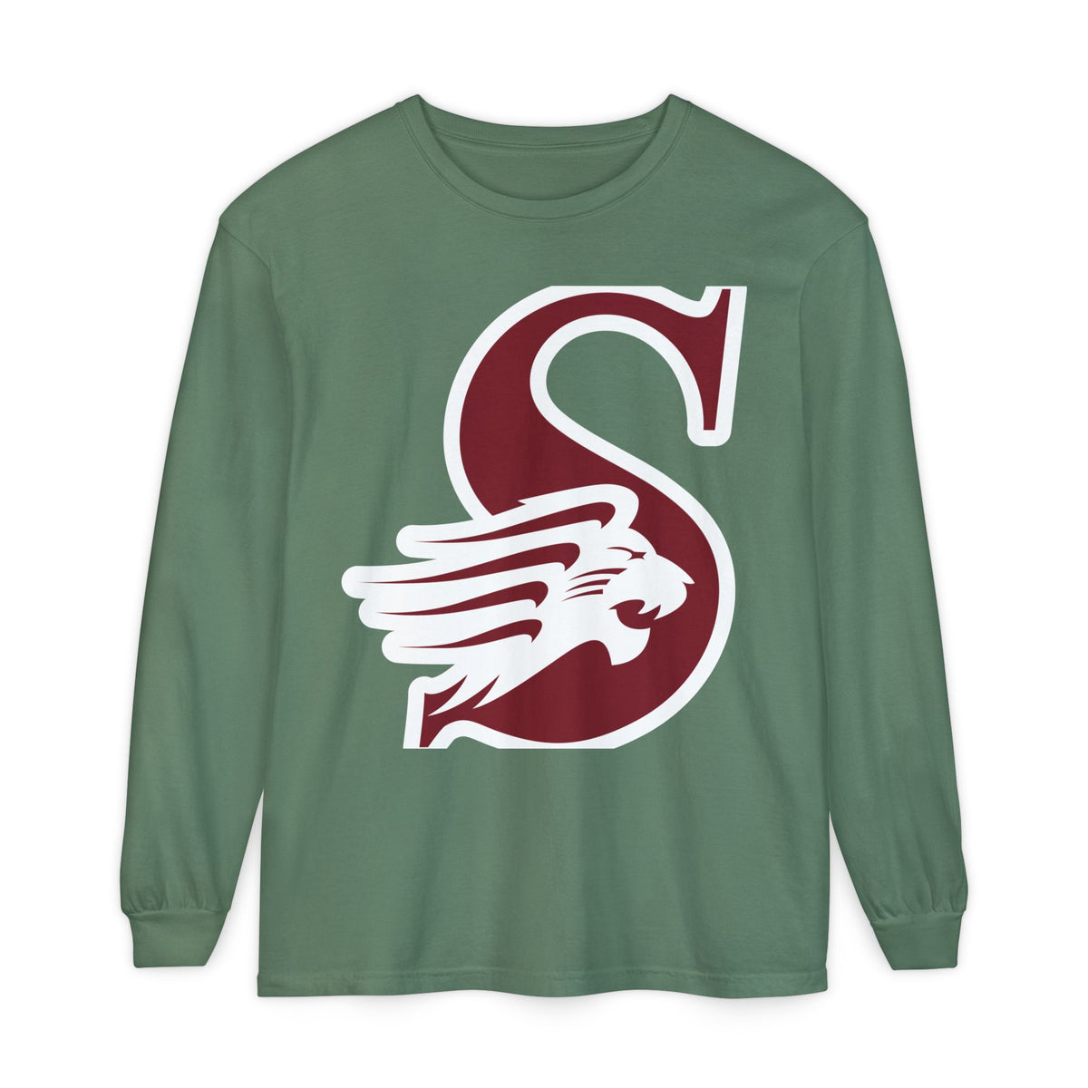 Garment-Dyed Long Sleeve Tee
