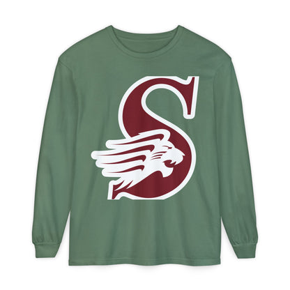 Garment-Dyed Long Sleeve Tee