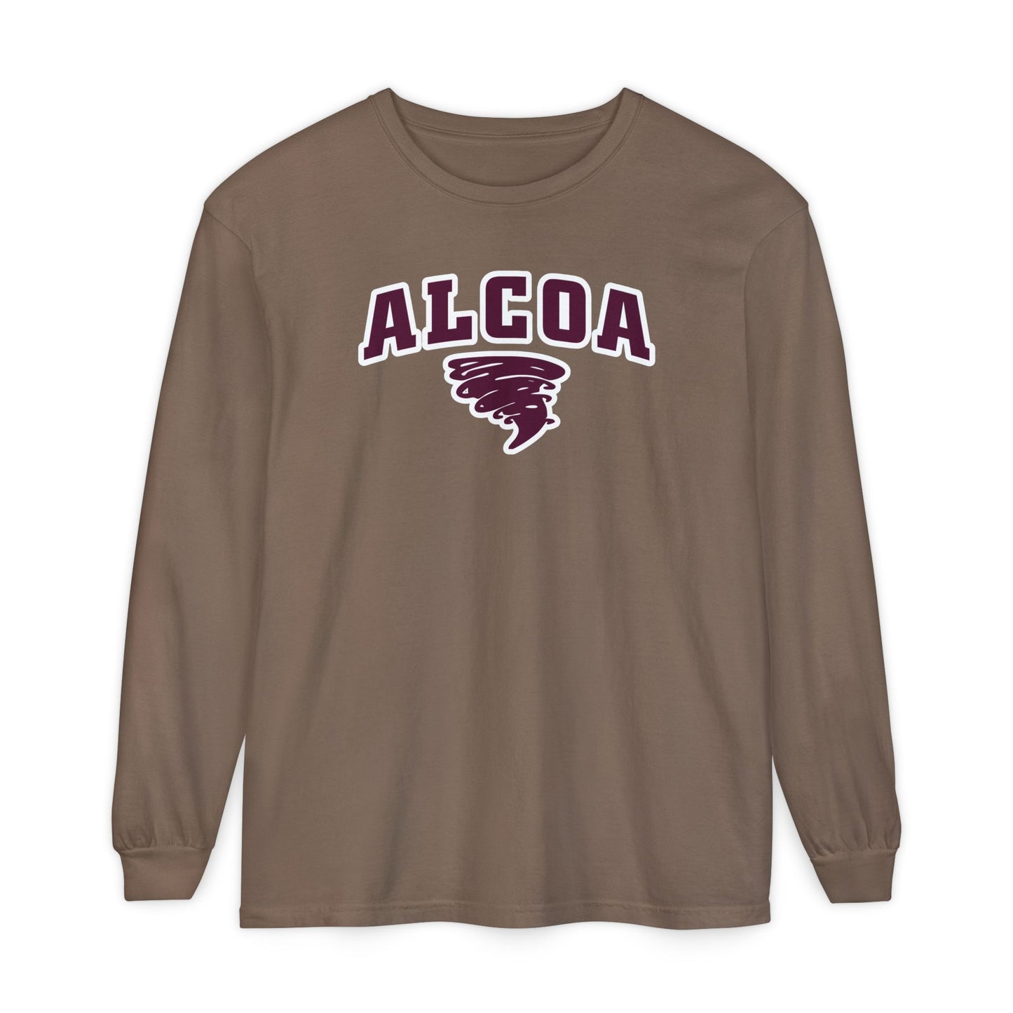 Garment-Dyed Long Sleeve Tee