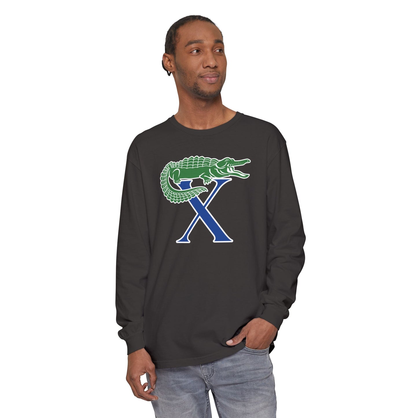 Garment-Dyed Long Sleeve Tee