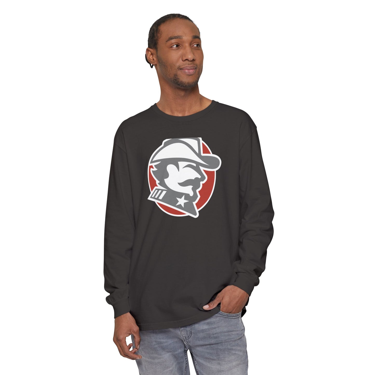 Garment-Dyed Long Sleeve Tee
