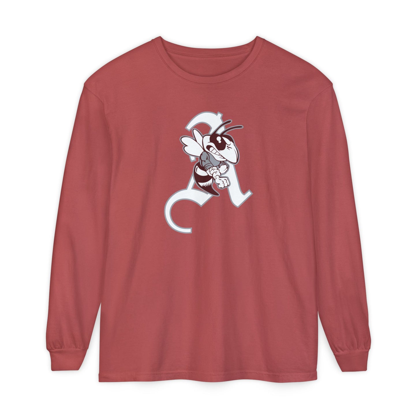 Garment-Dyed Long Sleeve Tee