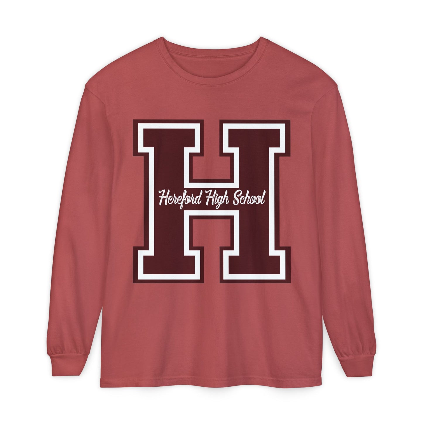 Garment-Dyed Long Sleeve Tee