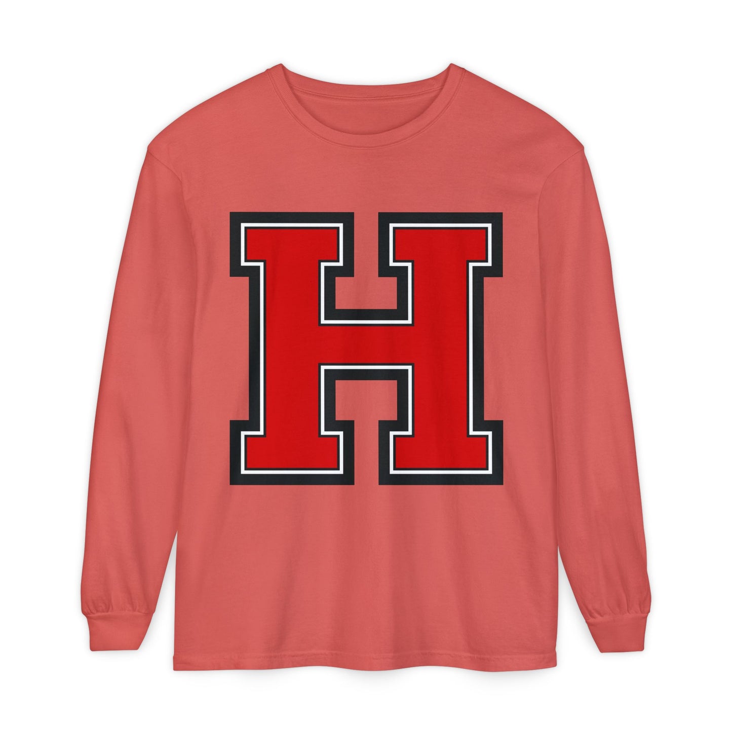 Garment-Dyed Long Sleeve Tee