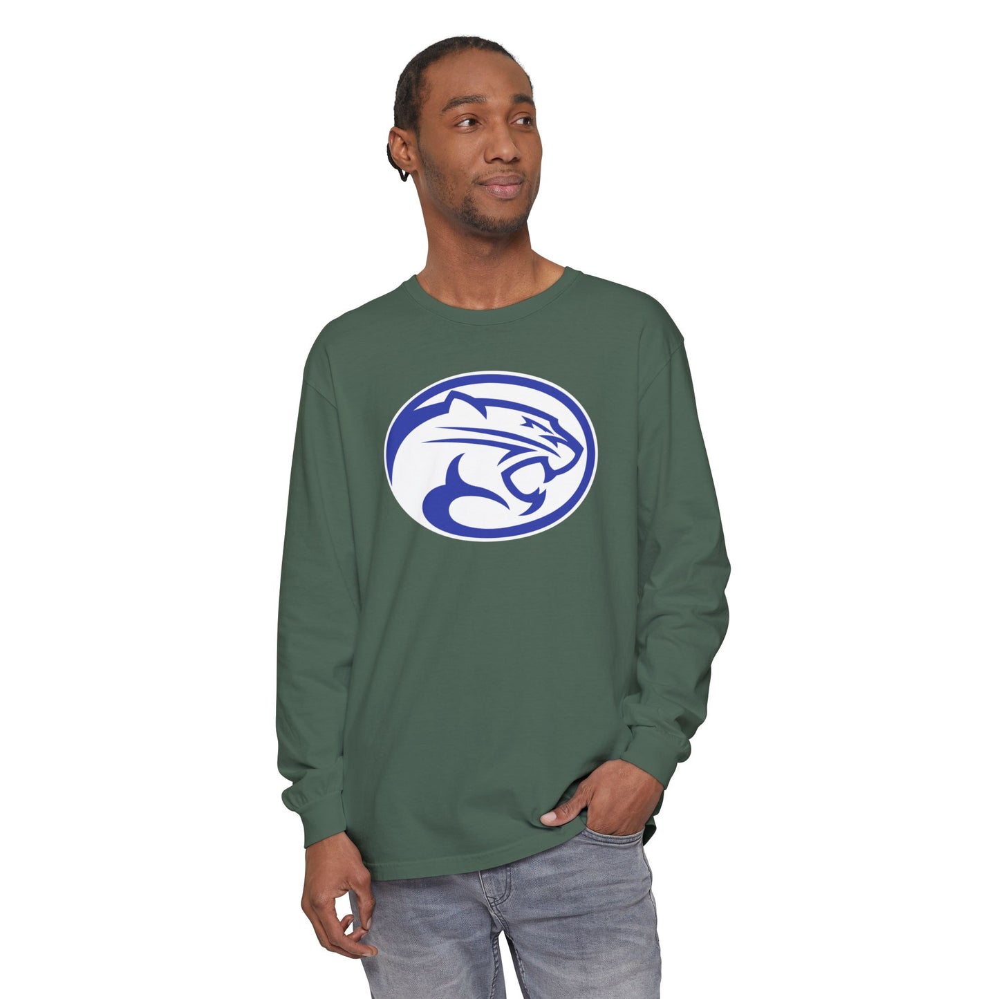 Garment-Dyed Long Sleeve Tee