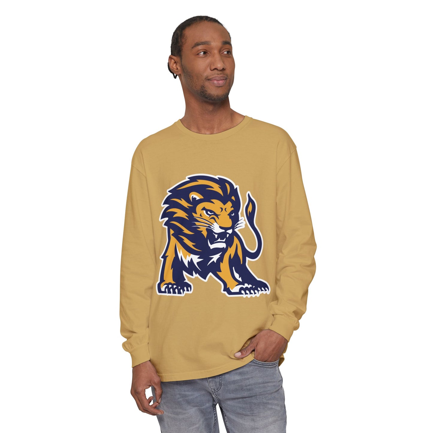 Garment-Dyed Long Sleeve Tee