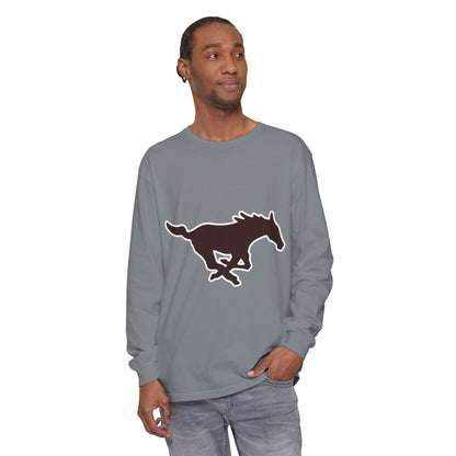 Garment-Dyed Long Sleeve Tee