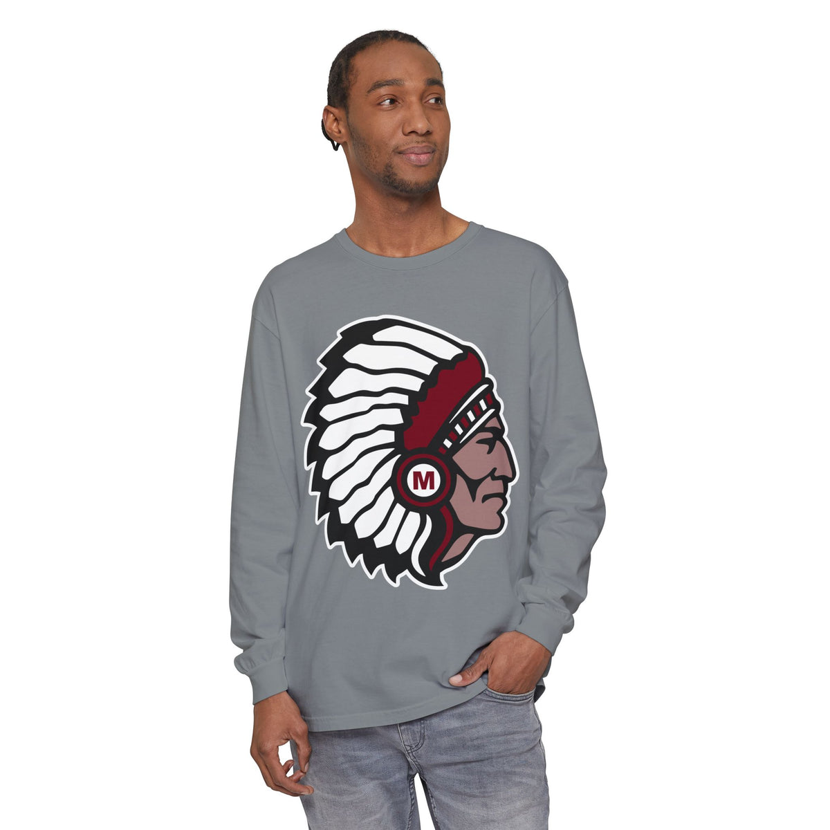 Garment-Dyed Long Sleeve Tee
