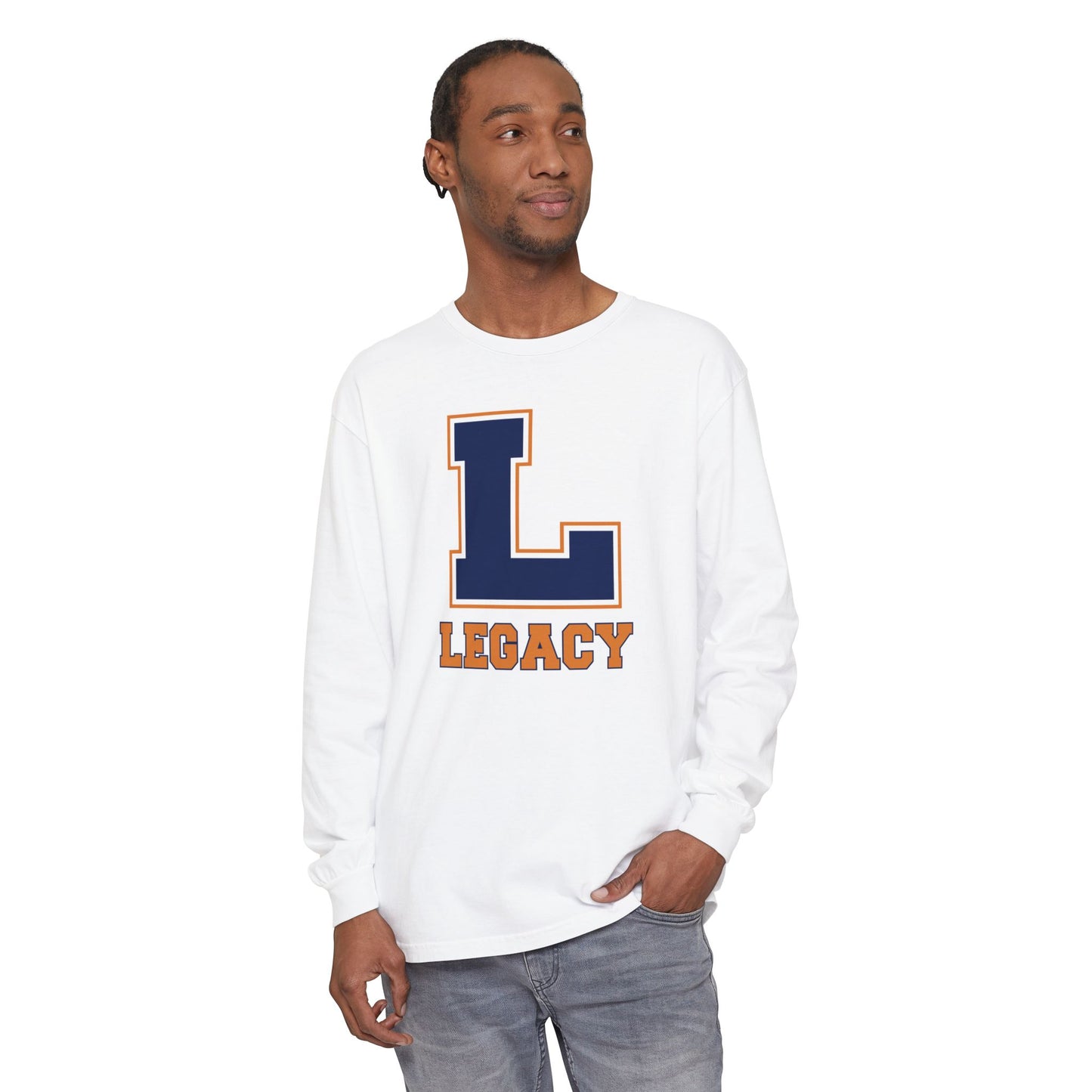 Garment-Dyed Long Sleeve Tee