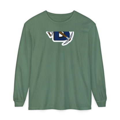 Garment-Dyed Long Sleeve Tee