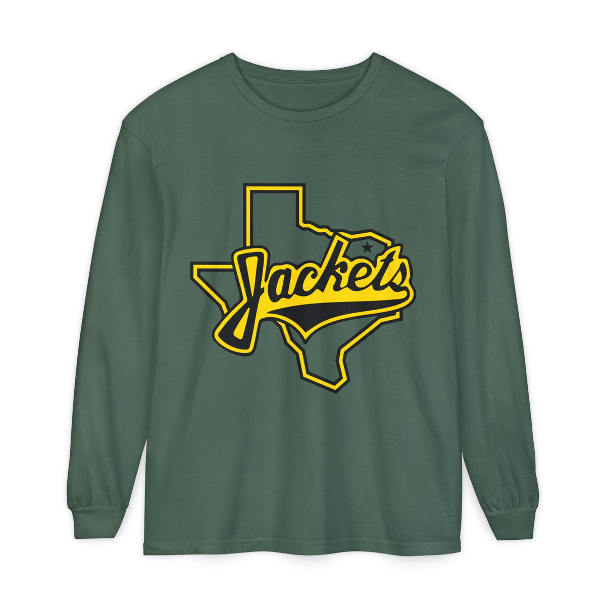 Garment-Dyed Long Sleeve Tee