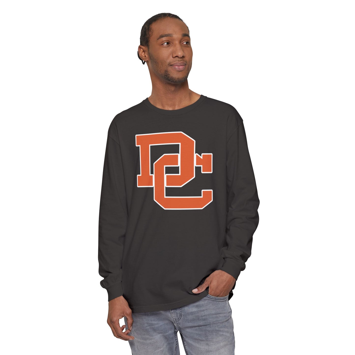 Garment-Dyed Long Sleeve Tee
