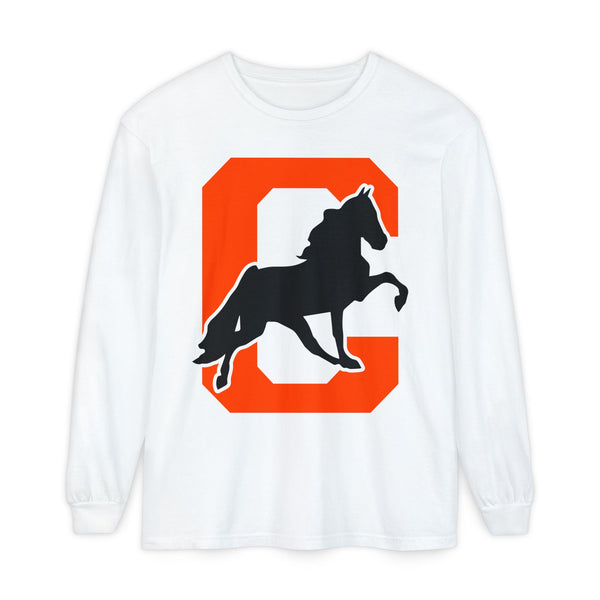 Garment-Dyed Long Sleeve Tee