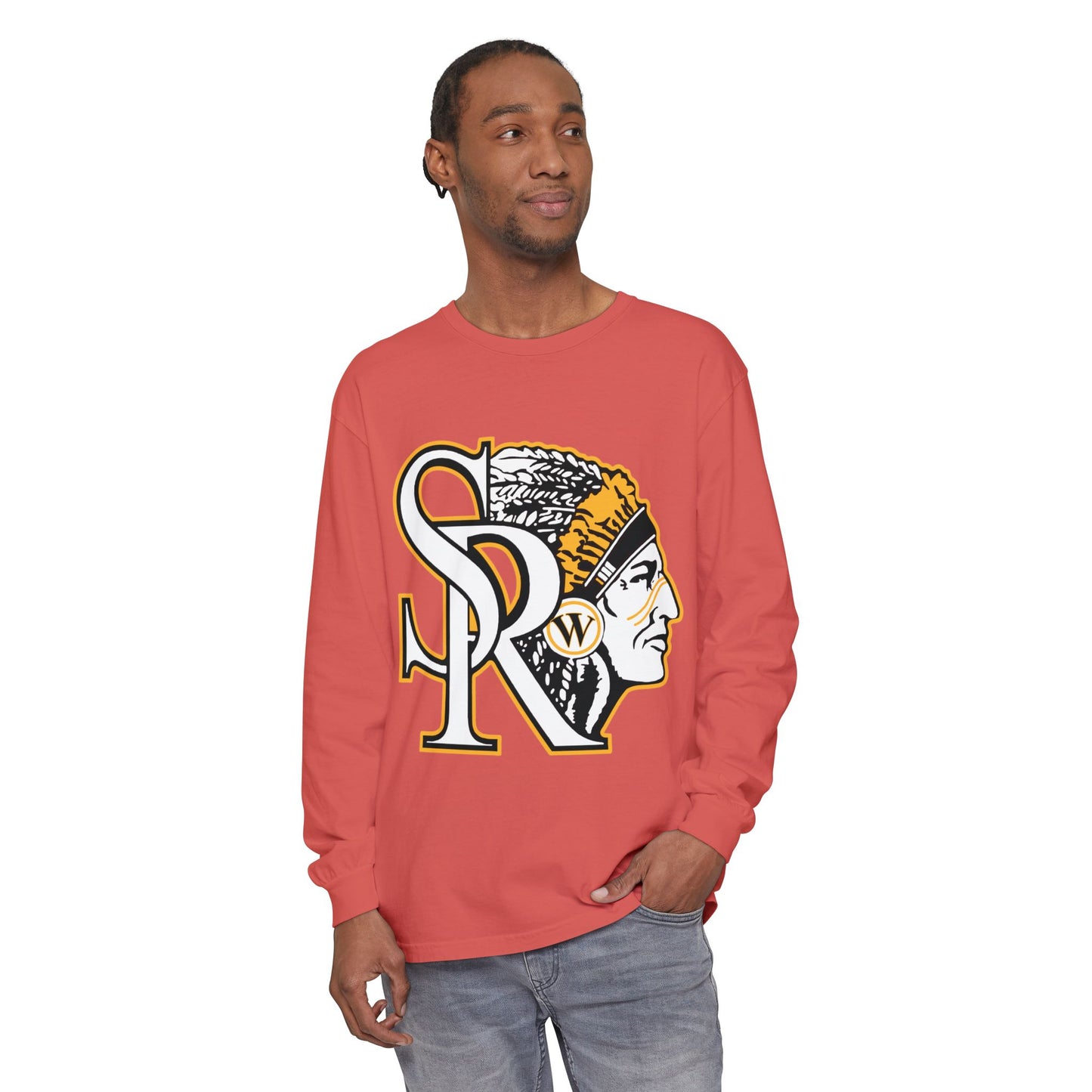 Garment-Dyed Long Sleeve Tee