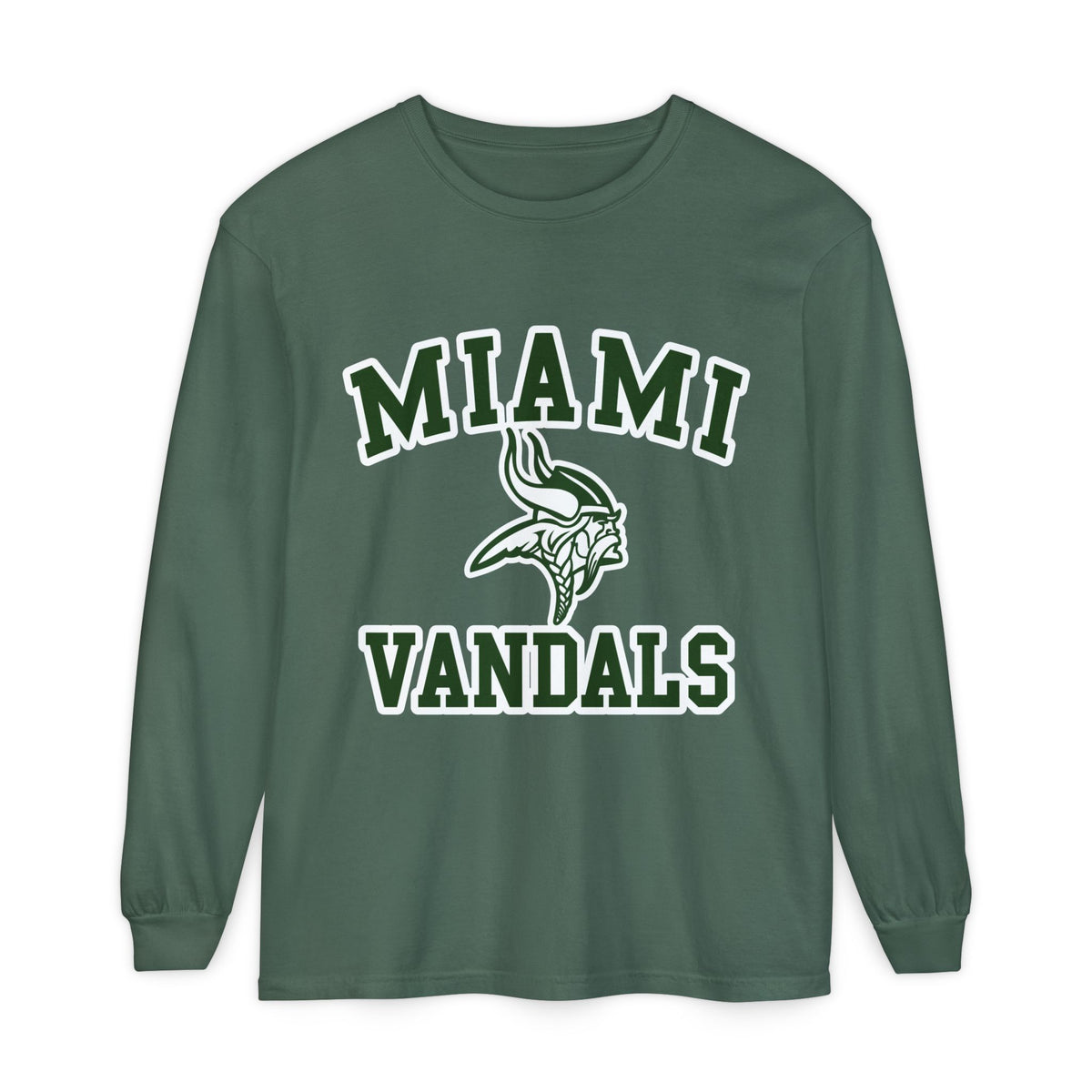 Garment-Dyed Long Sleeve Tee