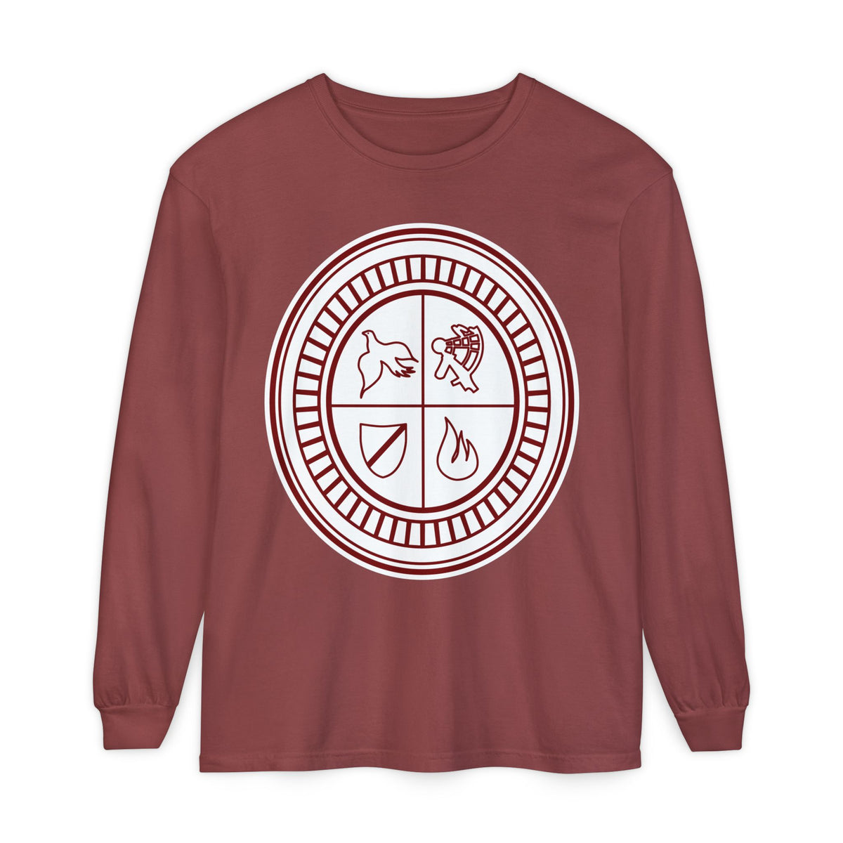 Garment-Dyed Long Sleeve Tee