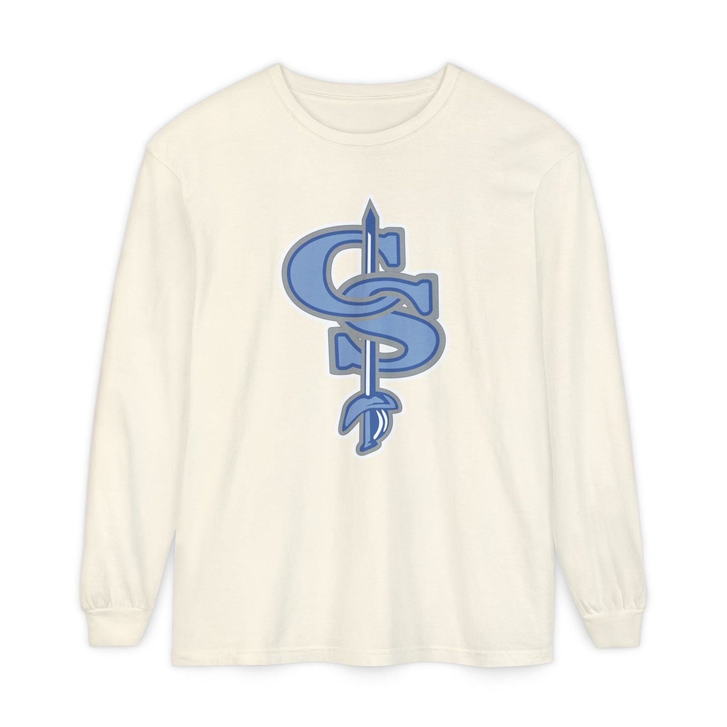 Garment-Dyed Long Sleeve Tee