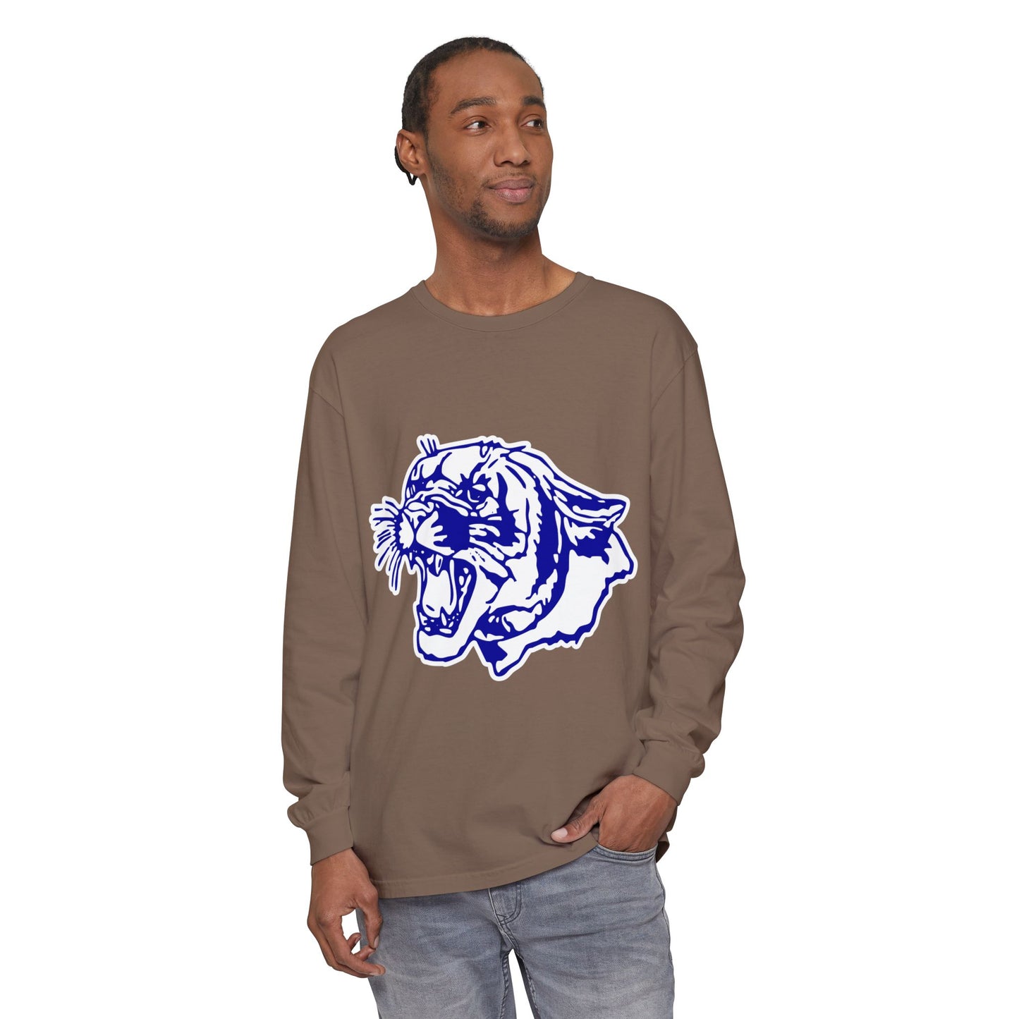 Garment-Dyed Long Sleeve Tee