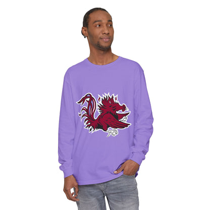 Garment-Dyed Long Sleeve Tee