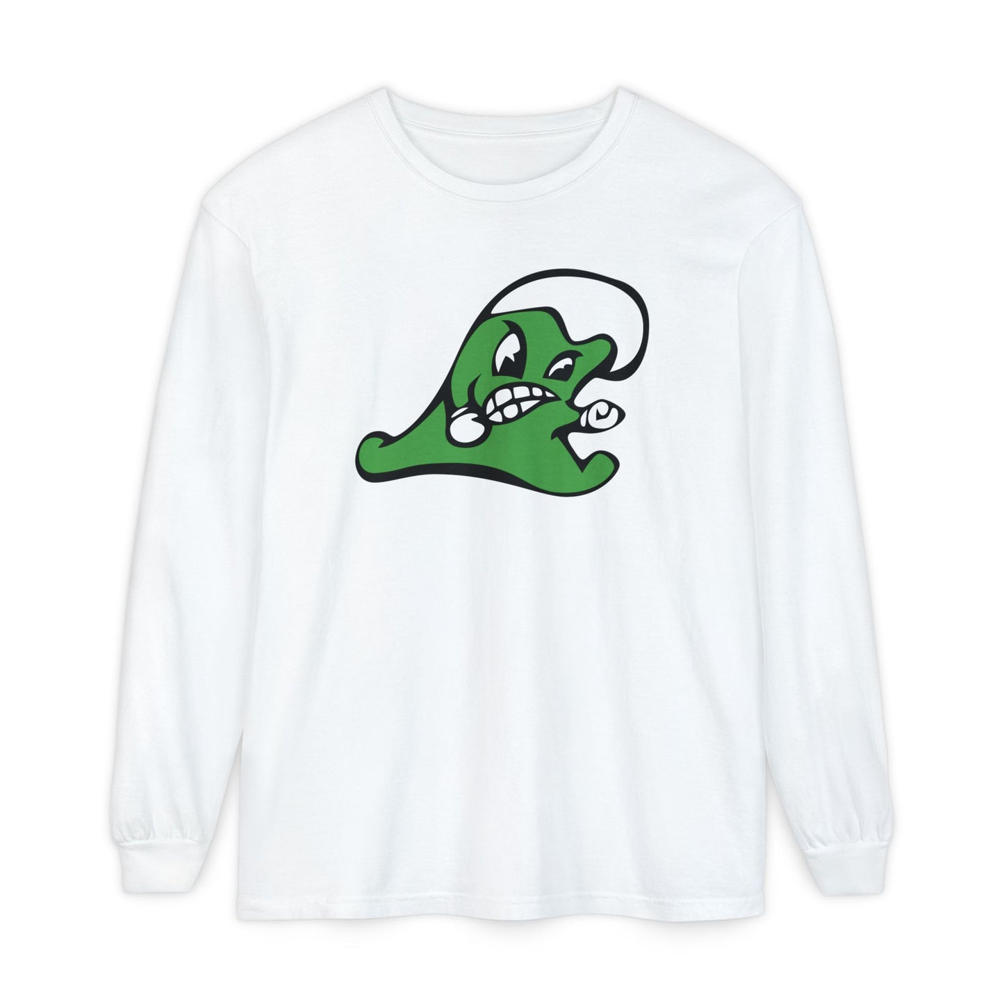 Garment-Dyed Long Sleeve Tee