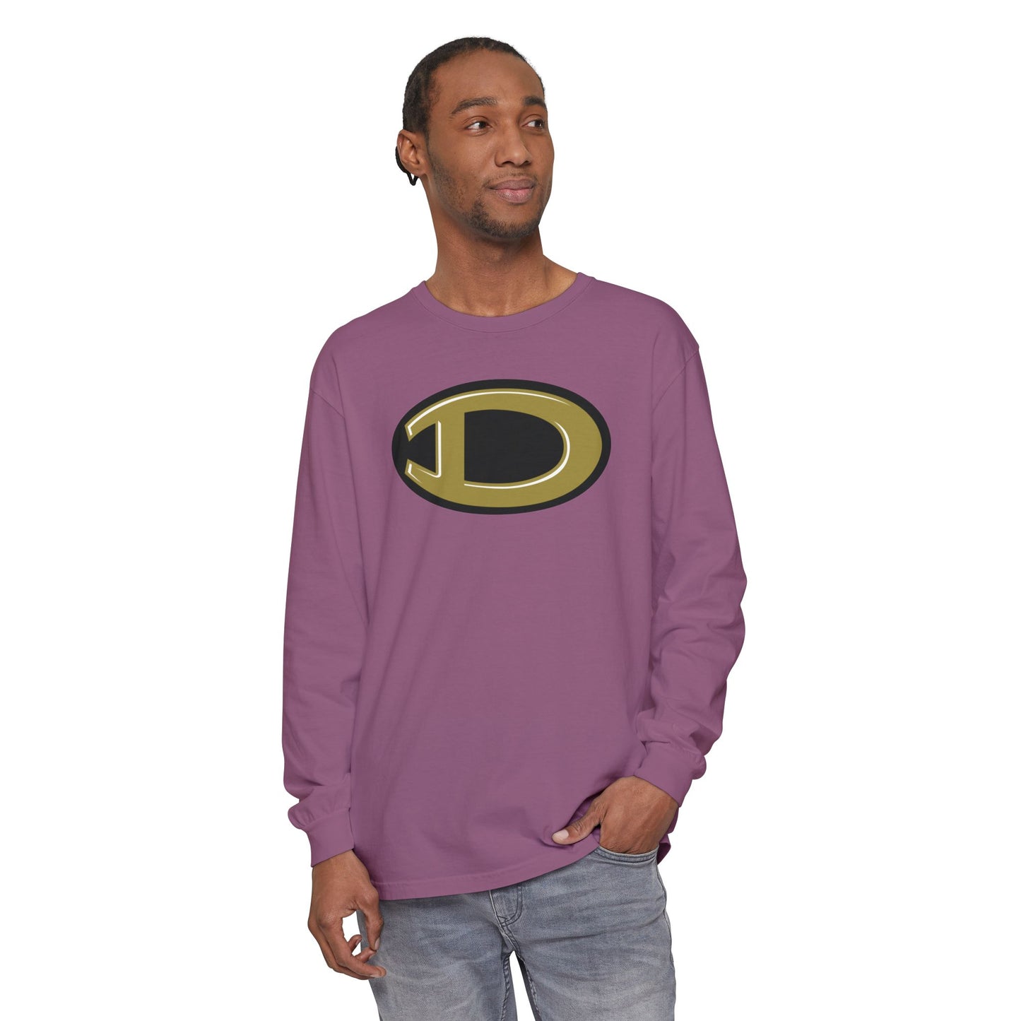 Garment-Dyed Long Sleeve Tee