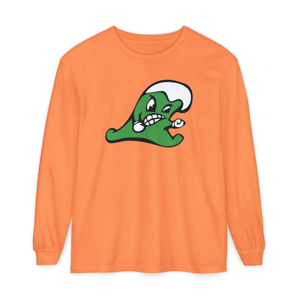 Garment-Dyed Long Sleeve Tee