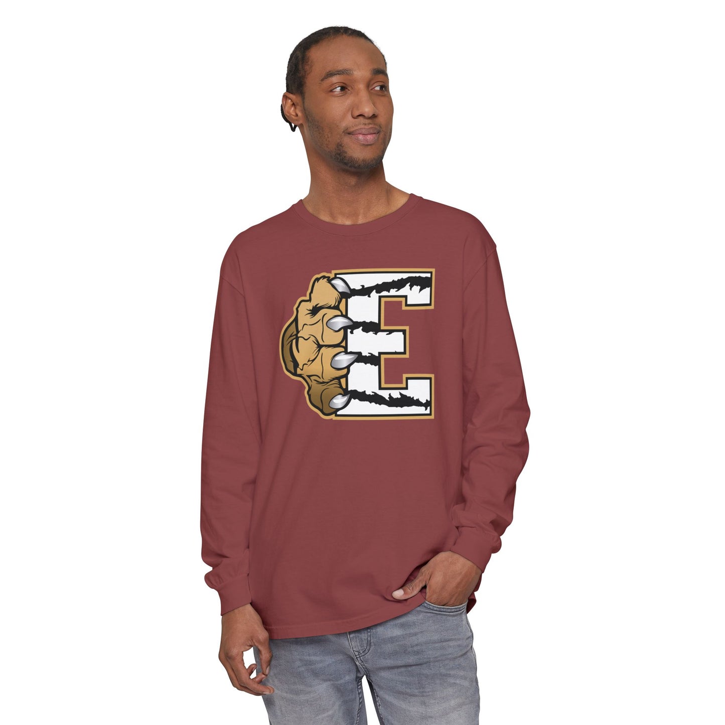 Garment-Dyed Long Sleeve Tee