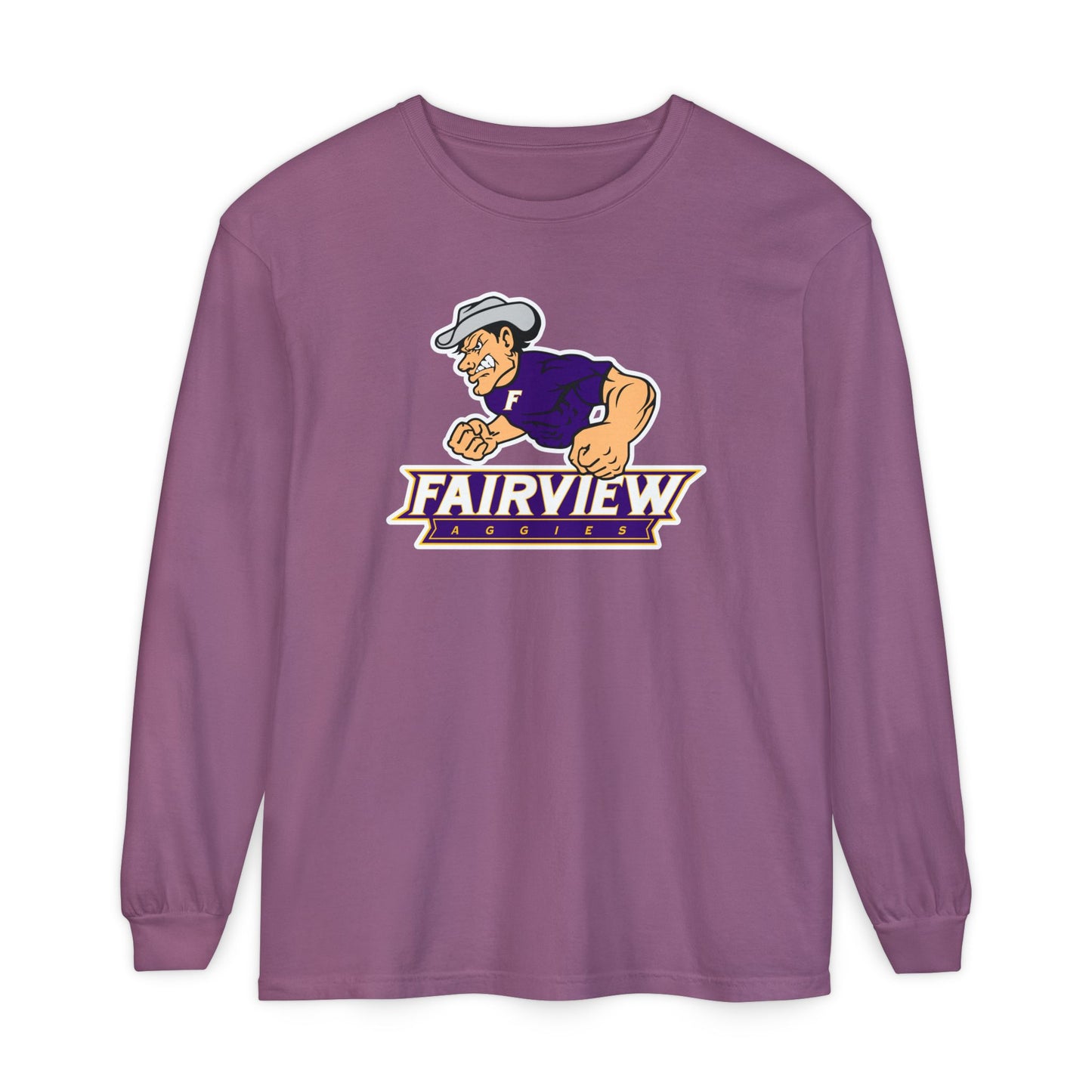 Garment-Dyed Long Sleeve Tee