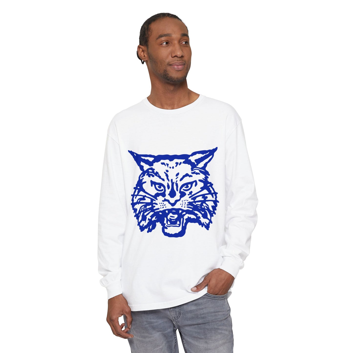 Garment-Dyed Long Sleeve Tee