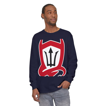 Garment-Dyed Long Sleeve Tee