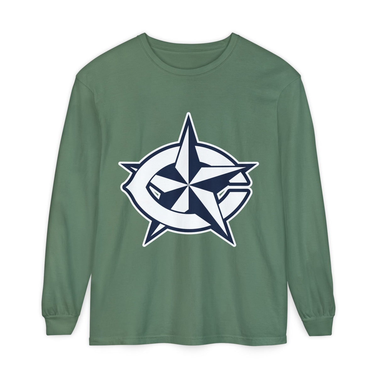 Garment-Dyed Long Sleeve Tee