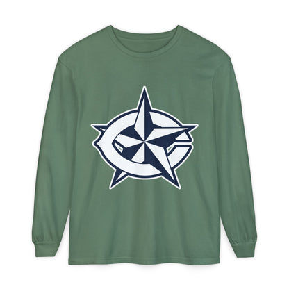Garment-Dyed Long Sleeve Tee