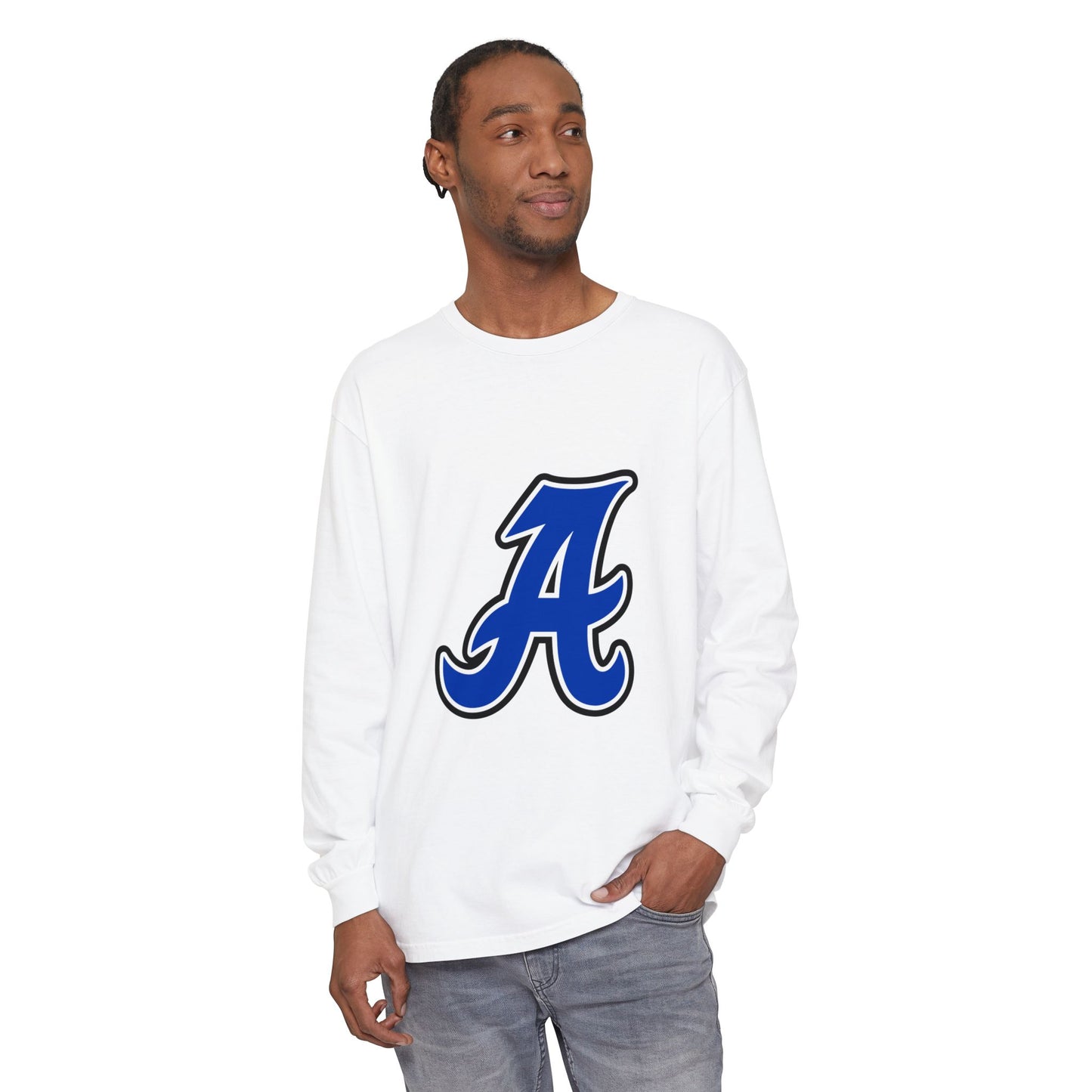 Garment-Dyed Long Sleeve Tee