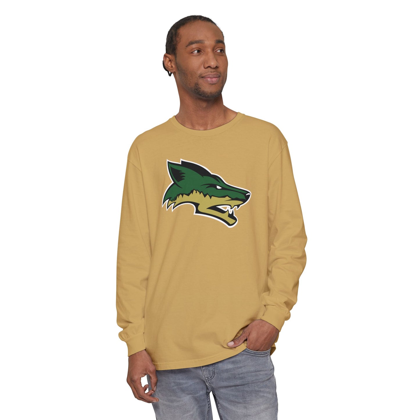 Garment-Dyed Long Sleeve Tee