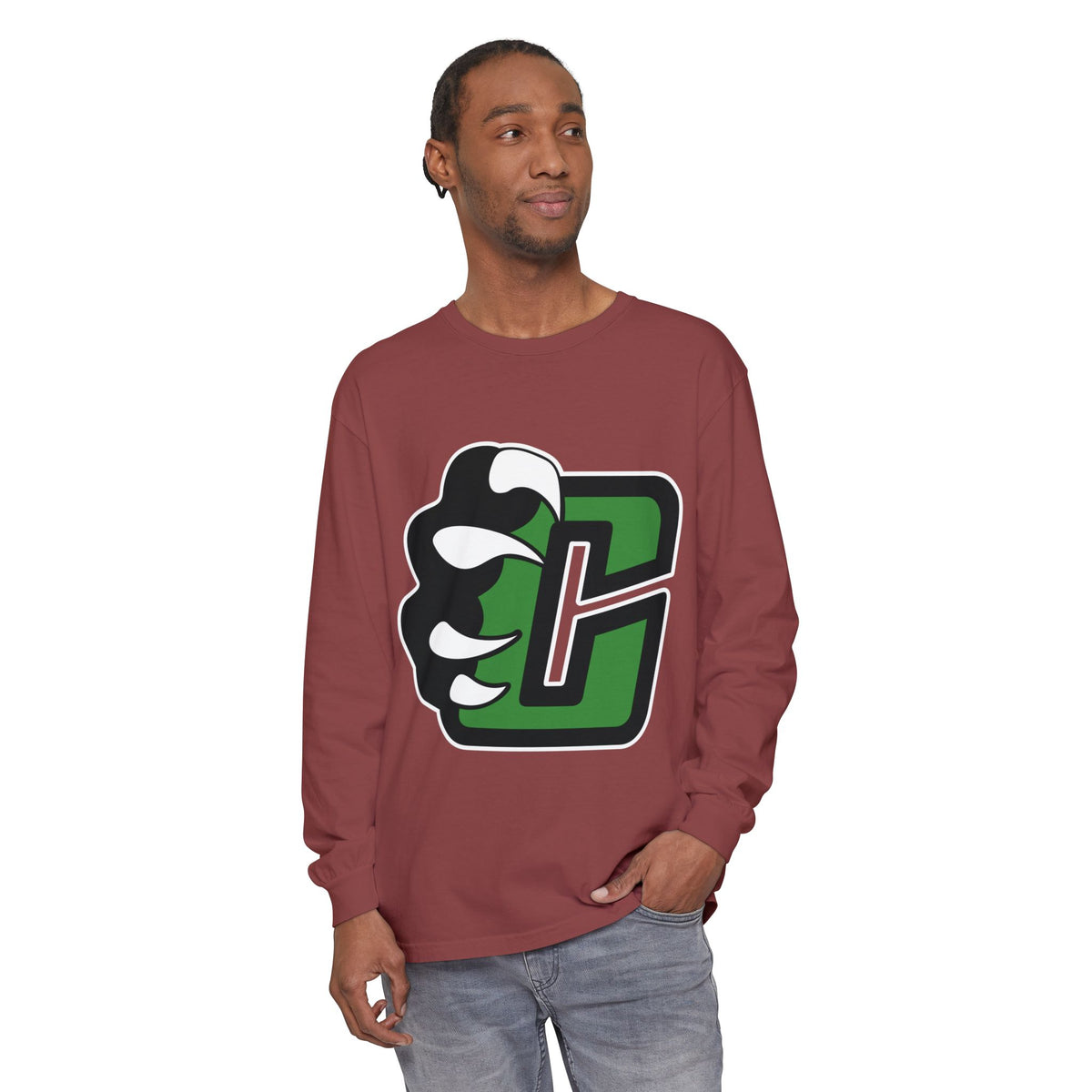 Garment-Dyed Long Sleeve Tee