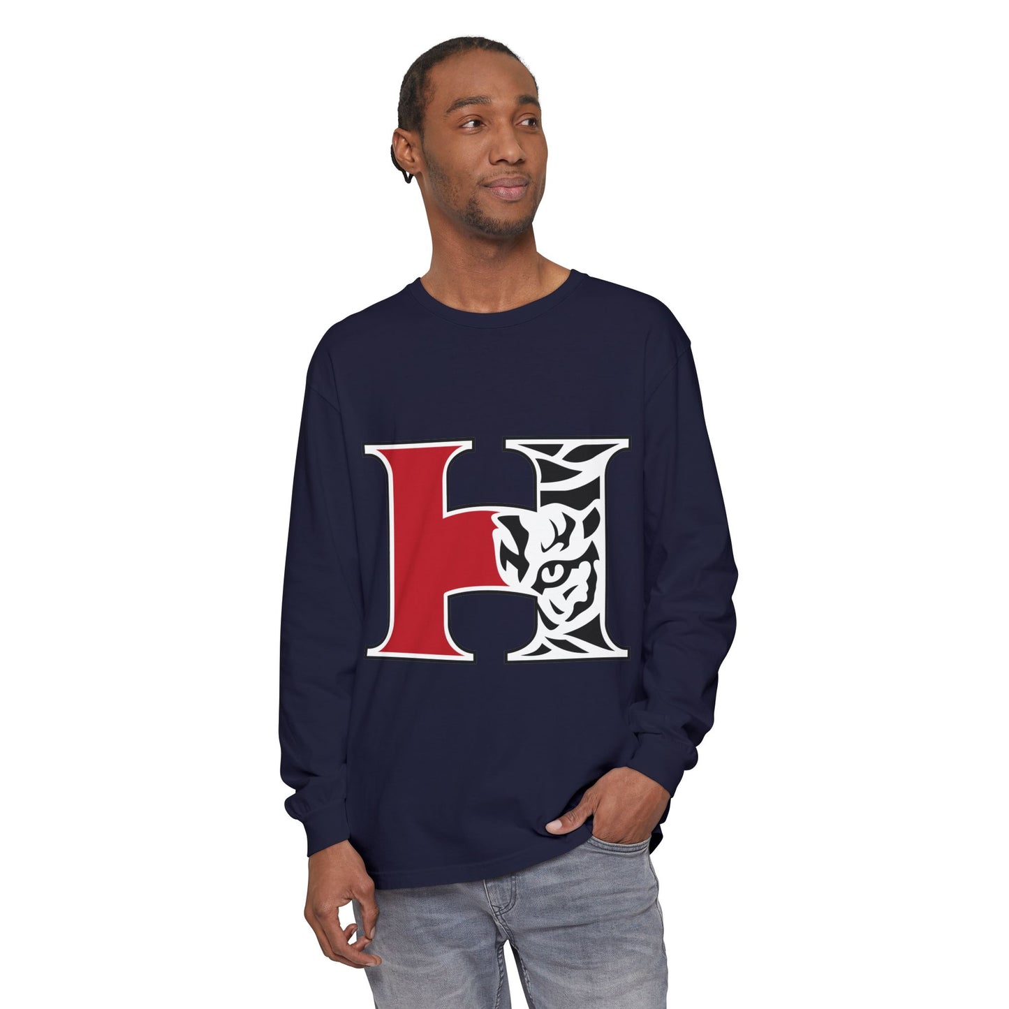 Garment-Dyed Long Sleeve Tee