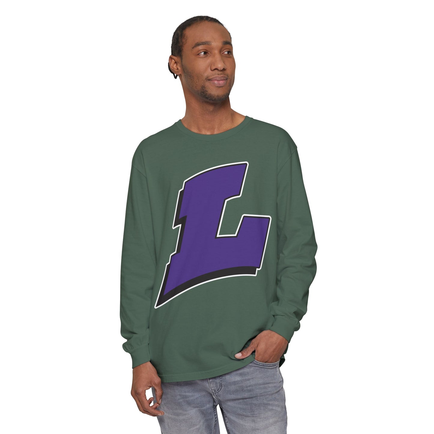 Garment-Dyed Long Sleeve Tee