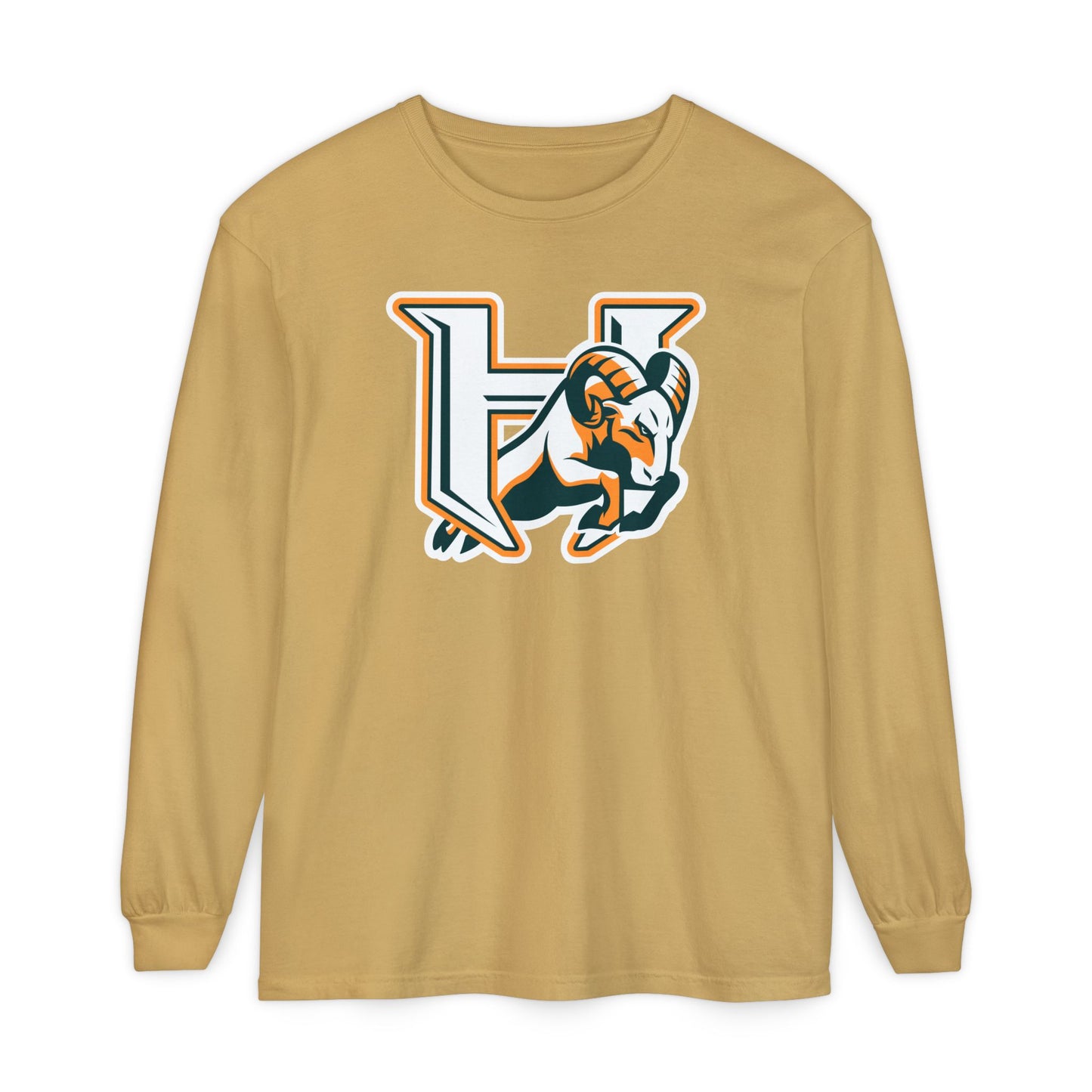 Garment-Dyed Long Sleeve Tee
