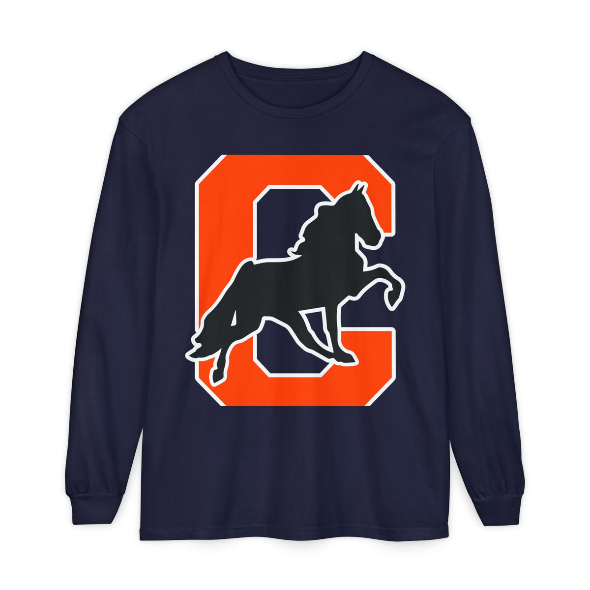 Garment-Dyed Long Sleeve Tee