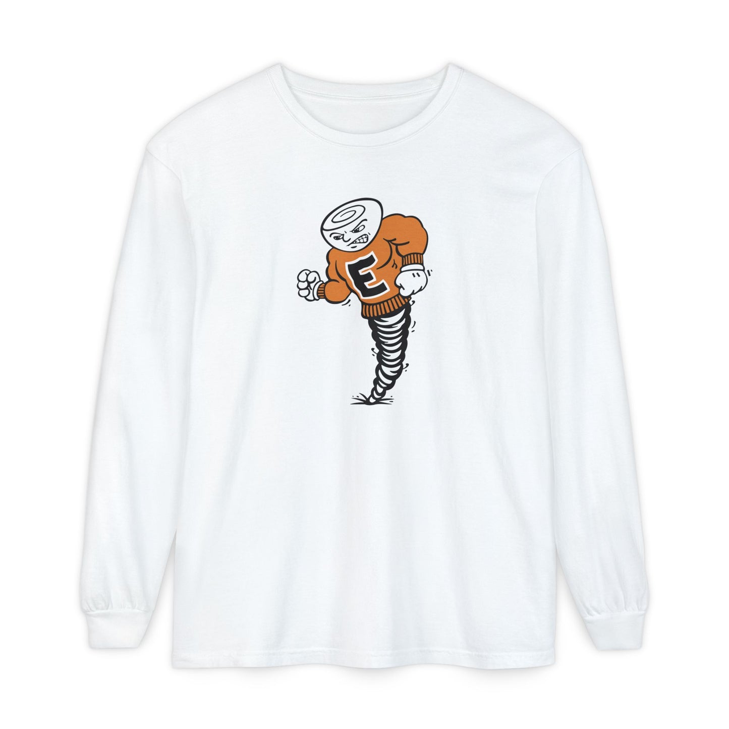 Garment-Dyed Long Sleeve Tee