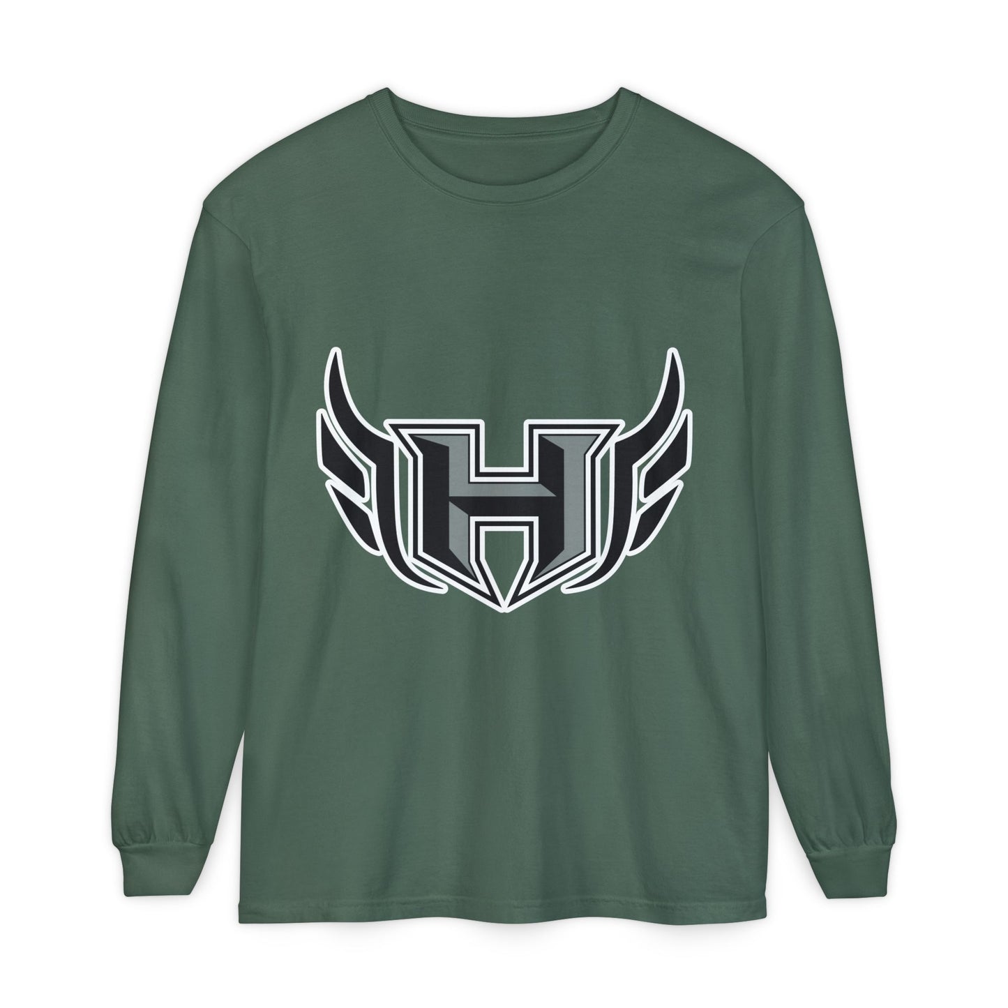 Garment-Dyed Long Sleeve Tee